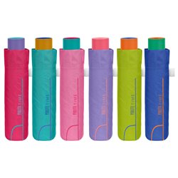 Paraguas plegable manual 54cm surtido