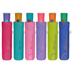 Paraguas plegable automatico 54cm surtido