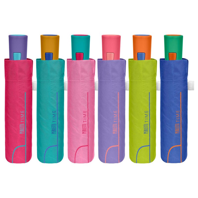 Paraguas plegable automatico 54cm surtido