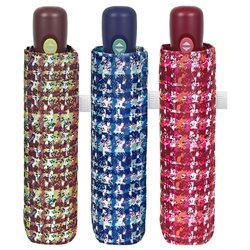 Paraguas plegable automatico boucle 54cm surtido