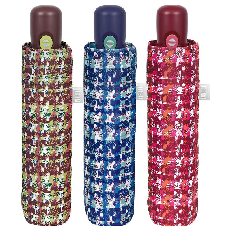 Paraguas plegable automatico boucle 54cm surtido