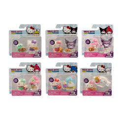 Blister 2 figuras Hello Kitty 5cm surtido