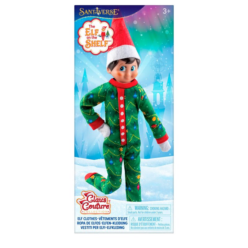 Pijama para muñeco Arbol de Navidad The Elf On the Shelf