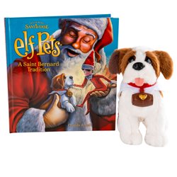 Set Cuento + Peluche Perro San Bernando Elf Pets español