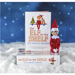 Set Cuento + Muñeco Elfo The Elf On the Shelf español