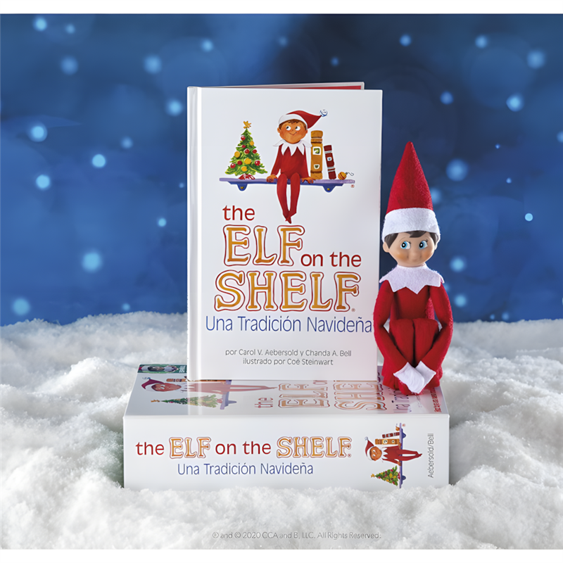Set Cuento + Muñeco Elfo The Elf On the Shelf español
