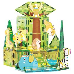 Bloques magneticos Safari + 8 figuras