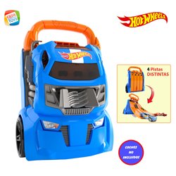Guardacoches lanzador 2 en 1 Hot Wheels