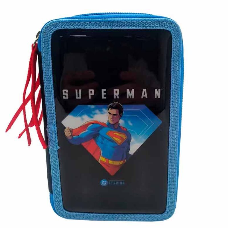 Plumier Superman DC Comics triple