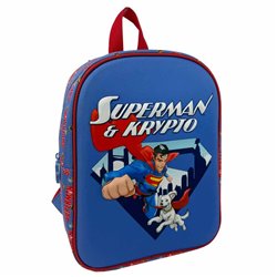 Mochila 3D Krypto & Superman DC Comics 30cm