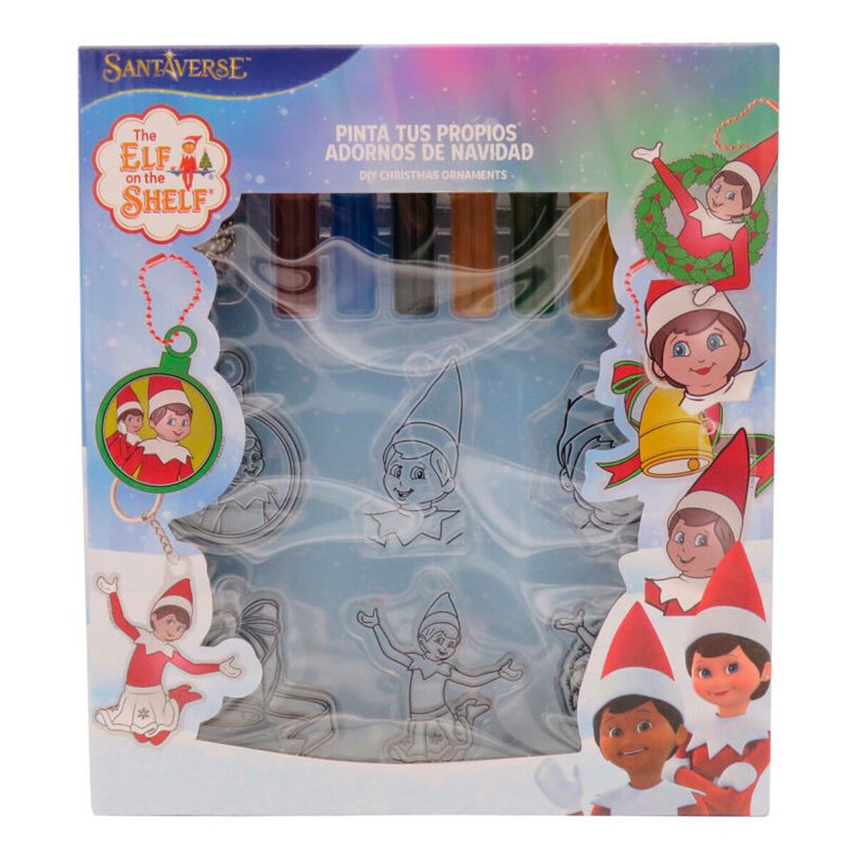 Set para Pintar Adornos de Navidad The Elf On The Shelf