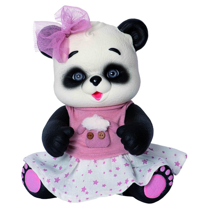 Muñeco bebe reborn oso panda