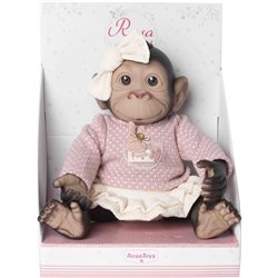 Muñeco Bebe reborn jersey y falda