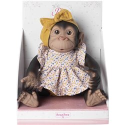 Muñeco Bebe reborn vestido amarillo