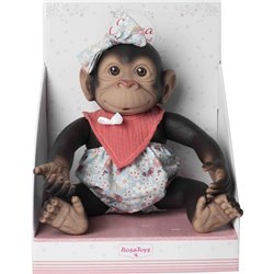 Muñeco Bebe reborn pololo y babero naranja