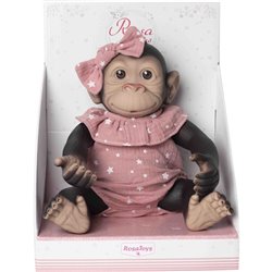 Muñeco Bebe reborn pelele rosa