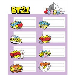 Etiquetas adhesivas BT21