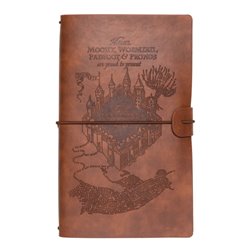 Cuaderno de viaje Mapa Merodeador Harry Potter