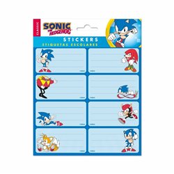 Etiquetas adhesivas Sonic the Hedhegoh