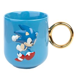 Taza 3D Sonic The Hedgehog 350ml