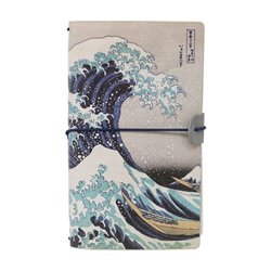 Cuaderno de viaje La Gran Ola de Kanagawa Hokusai