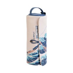 Portatodo enrollable La Gran Ola de Kanagawa Hokusai