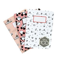 Set 3 cuadernos A6 100 Anniversary Mickey Disney