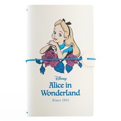 Cuaderno de viaje Alicia en el Pais de las Maravillas Disney