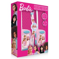 Blister Reloj digital + Walkie Talkie Barbie