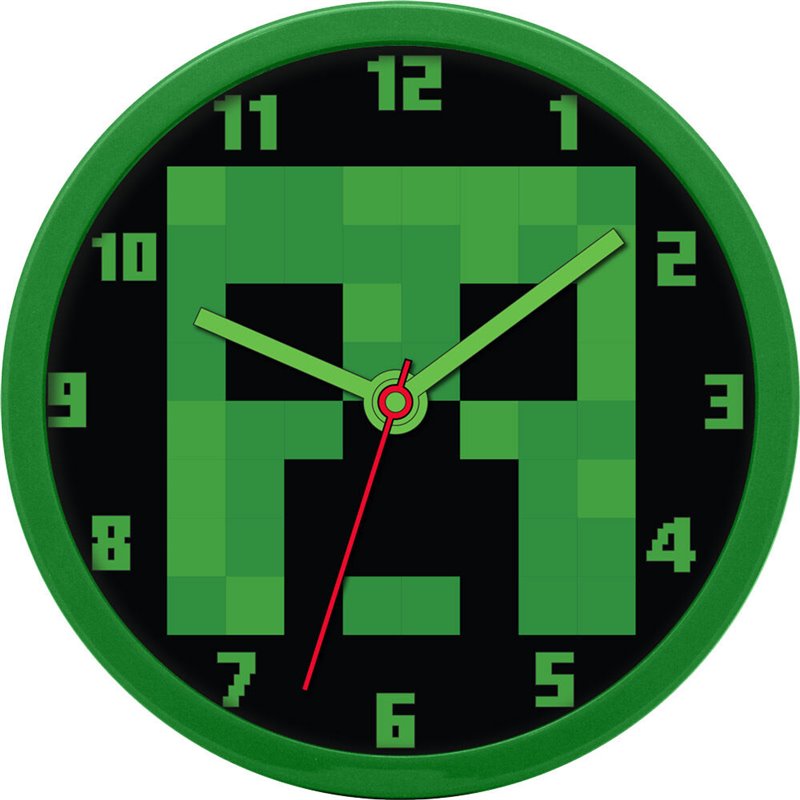 Reloj pared Minecraft