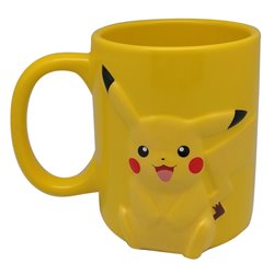 Taza 3D Pikachu Pokemon 325ml