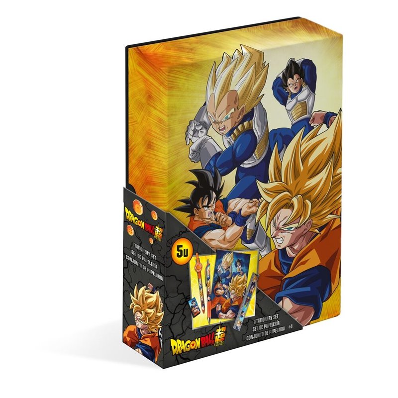 Estuche papeleria Dragon Ball Super 5pzs