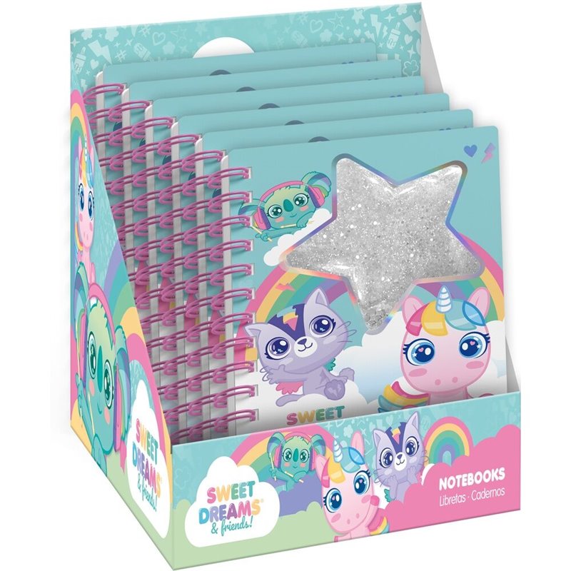 Cuaderno purpurina Sweet Dreams