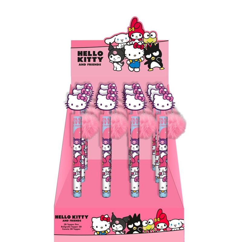Boligrafo topper Hello Kitty and Friends