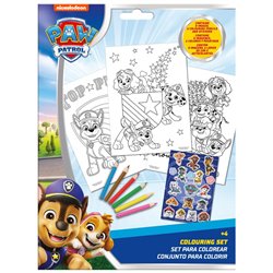 Set Colorear pegatinas Patrulla Canina Paw Patrol