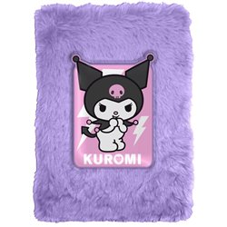 Cuaderno peluche Kuromi Hello Kitty