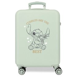 Maleta trolley ABS Cuddles Are the Best Stitch Disney 55cm