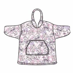 Bata sudadera oversize Angel Stitch Disney adulto