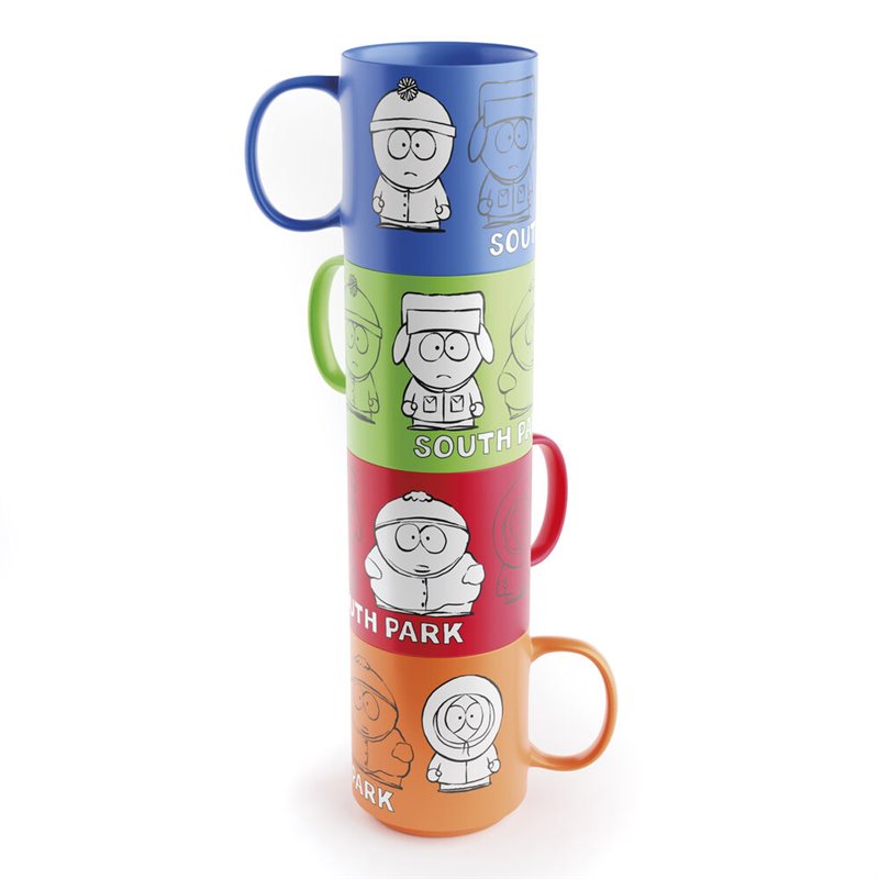 Set 4 Tazas South Park 300ml