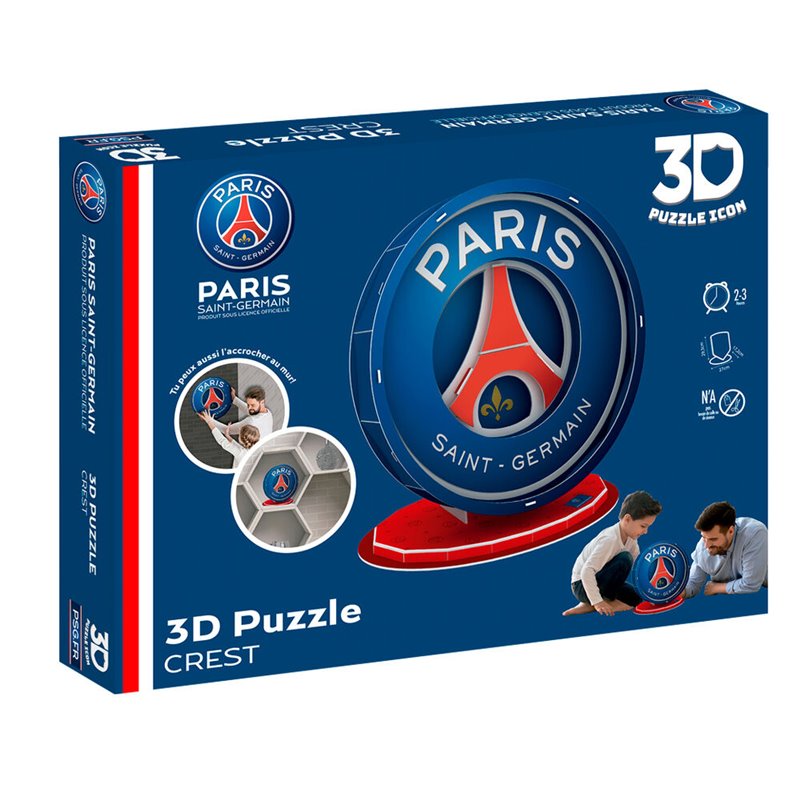 Puzzle 3D Escudo Paris Saint-Germain