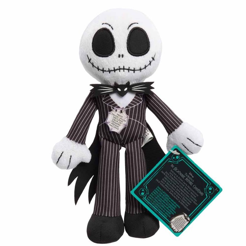 Peluche Jack Skellington Pesadilla Antes de Navidad Disney sonido y aroma