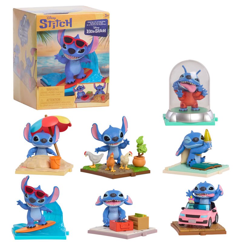 Capsula sorpresa figura Stitch Disney surtido