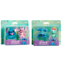Blister 2 figuras Stitch Disney 7,5cm surtido
