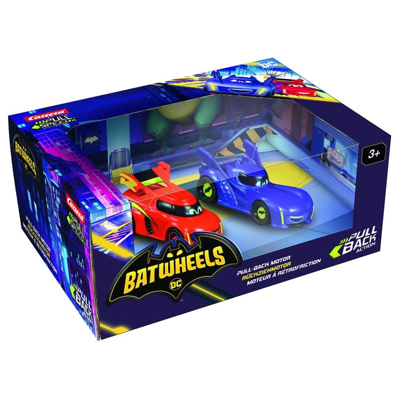 Blister 2 coches Bam vs Redbird Batwheels