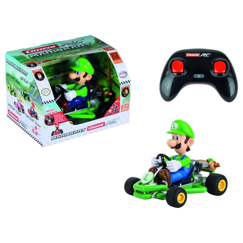 Coche radio control Luigi Mario Kart