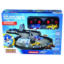 Set Mini radio control Sonic & Tail + pista Sonic the Hedgehog