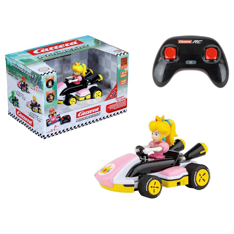 Coche radio control Peach Mario Kart