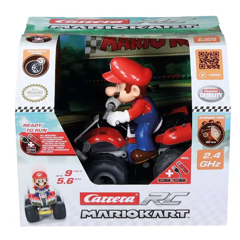 Moto Quad Mario radio control Mario Kart
