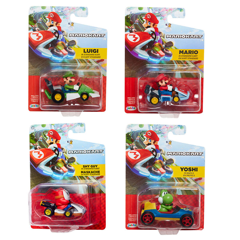 Figura Mario Kart Racers 6cm surtido