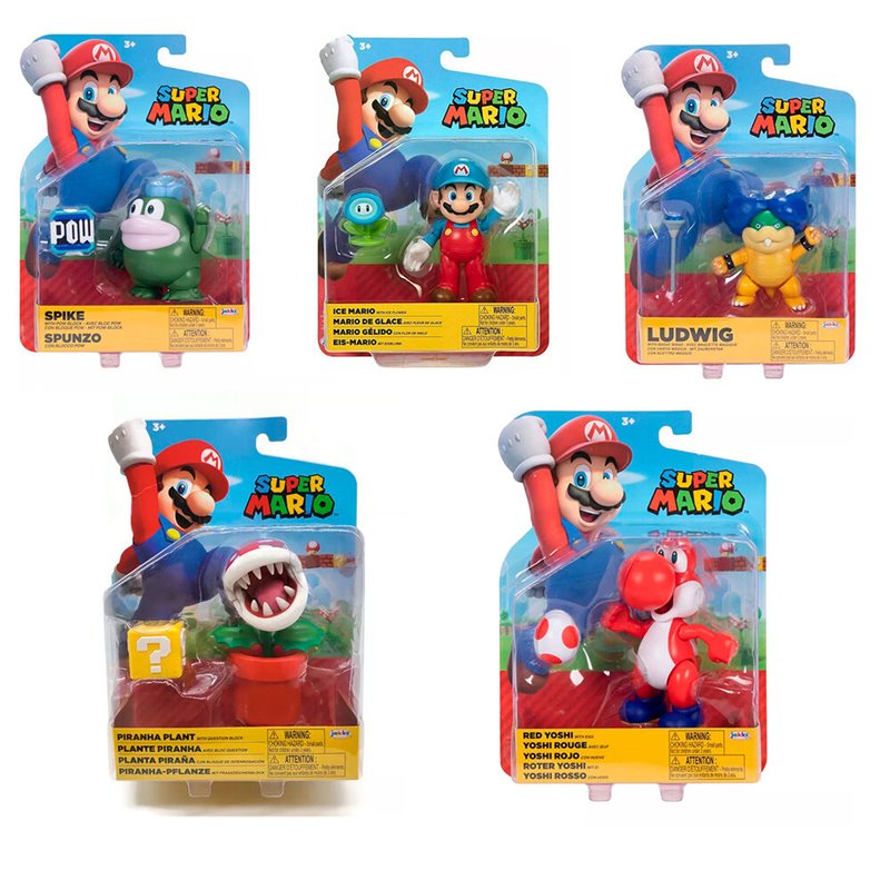 Figura wave 39 Super Mario Bros 10cm surtido